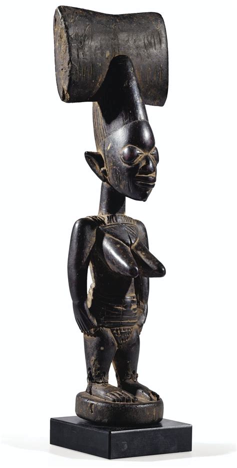 Statue Dautel Yoruba Nigeria Yoruba Altar Figure Nigeria Oshe