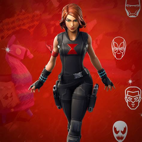 Fortnite Black Widow Outfit