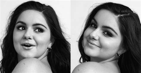 Ariel Winter Posed Topless In Unretouched Pics To Make An Important