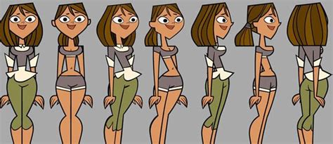 Totaldramaisland 5 Cartoon Character Design Character