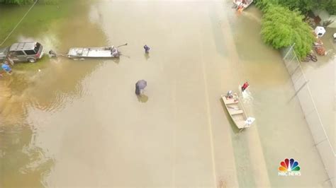 Deadly Louisiana Flooding Reaches Record Heights In Louisiana Nbc News