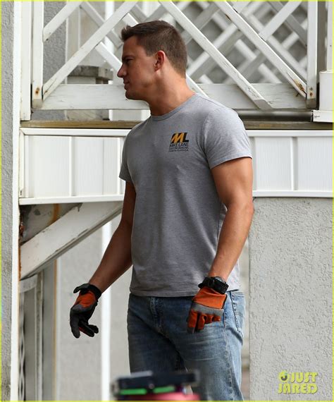 Channing Tatum And His Huge Muscles Continue Filming Magic Mike Xxl