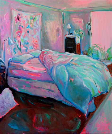 From vibrant hues to understated pastels. Ekaterina Popova - "Resting Place" Large expressive oil ...
