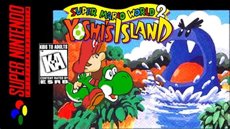 Super Mario World 2 Yoshis Island Uma Clássico