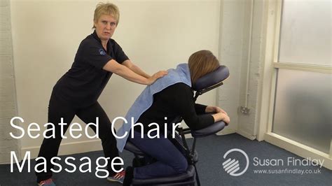Sports Massage Therapy Seated Chair Massage Massage Monday Youtube