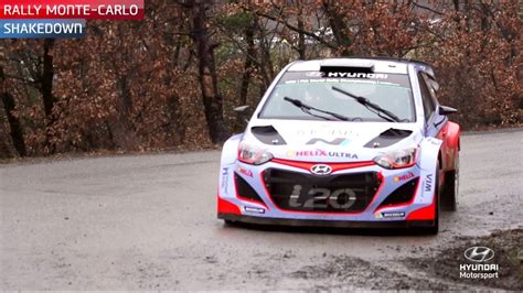 Rallye Monte Carlo Shakedown Hyundai Motorsport Youtube