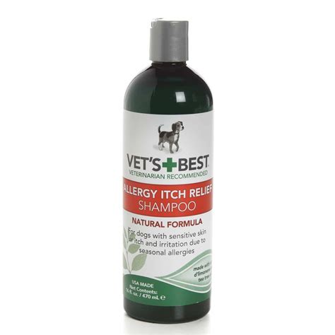 Vets Best Shampoo Allergy Itch Relief 16oz Besteczemacreams