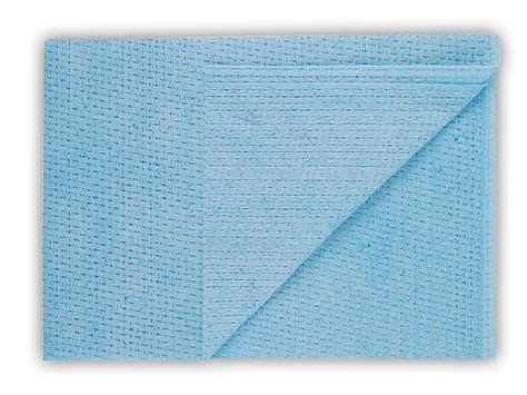 Nationwide Paper Blue Velette Non Woven Cloths 50 X 35cm Pack Of 6 X 25