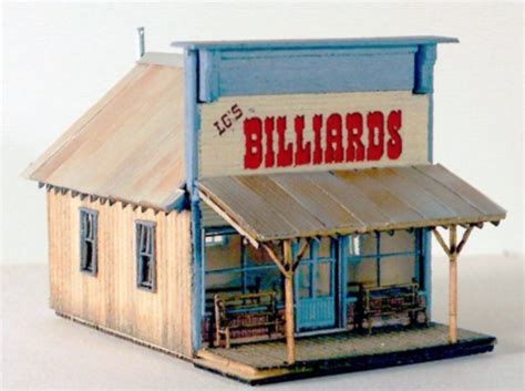 N Scale Rslaserkits 3036 Small Retail Shop Undecorated