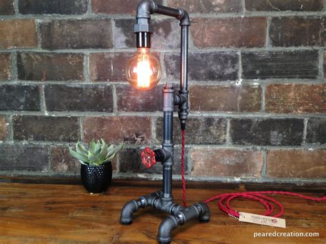To make a diy lamp, you can either build one from scratch or give an old lamp a makeover. How to Upcycle Pipes into Industrial DIY Shelves and Lighting - Homeli