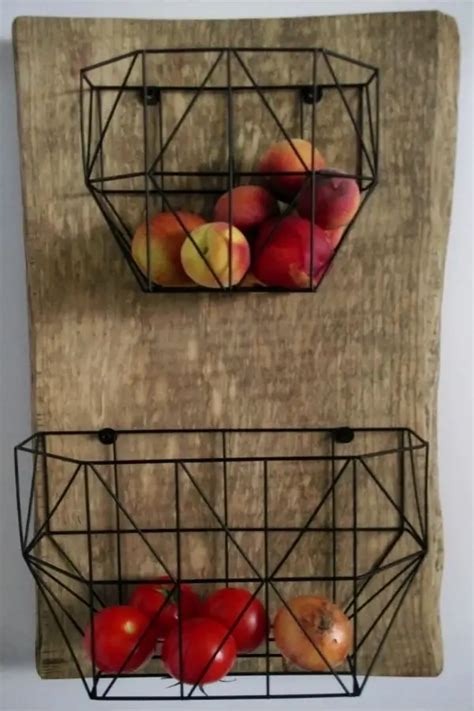 Diy Hanging Fruit Basket Ideas And Pictures Unique And Easy Wall