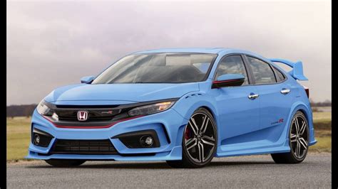 Concept 2019 Honda New Civic Type R Coupe Youtube