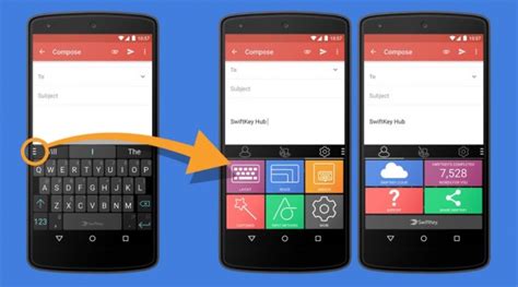 Swiftkey Beta Comes With Revamped Settings And Content Menu Ubergizmo