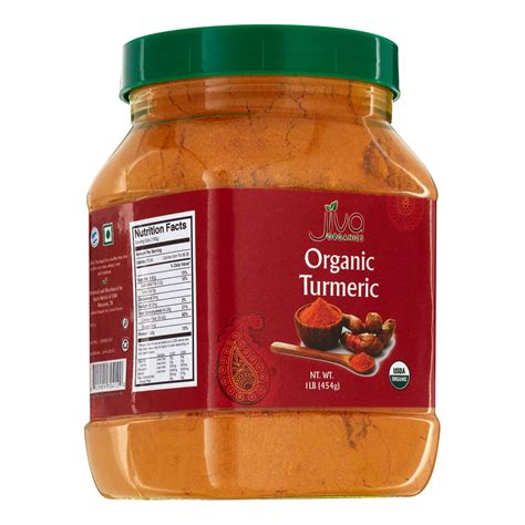 Jiva Organics Organic Turmeric Powder Oz Walmart Com