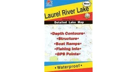 Laurel River Lake Fishing Map By Fishing Hot Spots