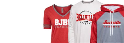 Bellville Junior High School Brahmas Apparel Store Prep Sportswear
