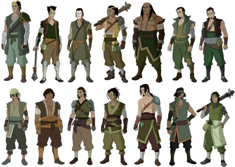 The Legend Of Korra Aang Korra Avatar Team Avatar Character Design