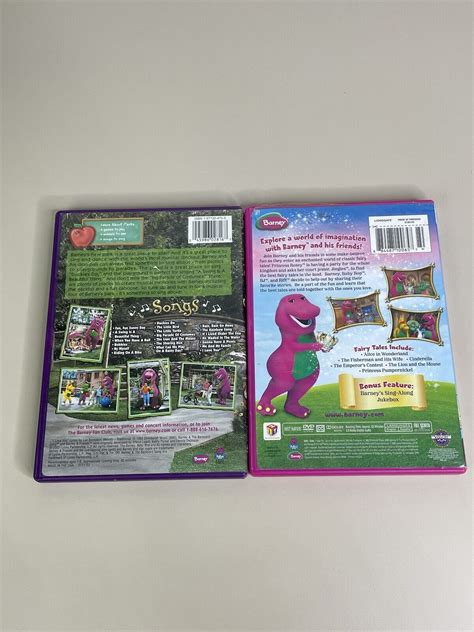 Lot Of Barney Dvds Movies Songs From The Grelly Usa