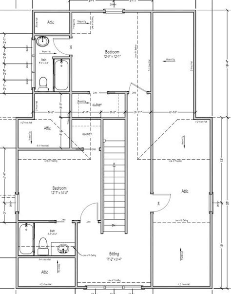 Cotton Blue Cottage Floor Plan Template