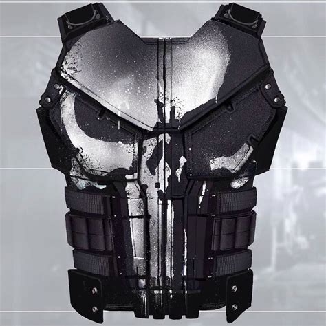 Punisher Netflix Tactical Vest Diy Foam Templates Artofit