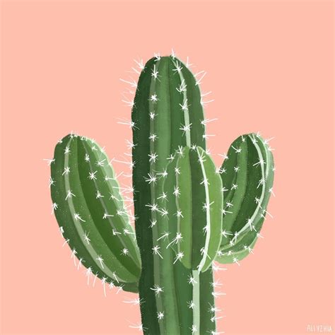 Allyzhia On Twitter Cactus Paintings Cactus Flower Painting