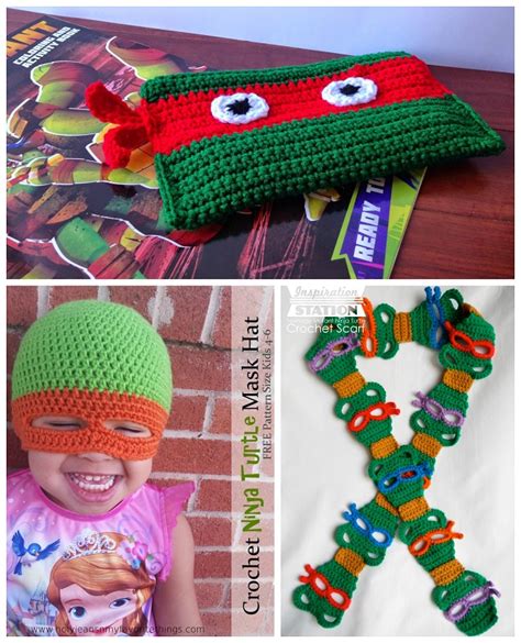 The Cutest Ninja Turtle Crochet Patterns Crafty Morning