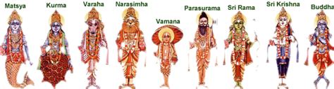 Vishnu Dasha Avatar Ten Incarnations