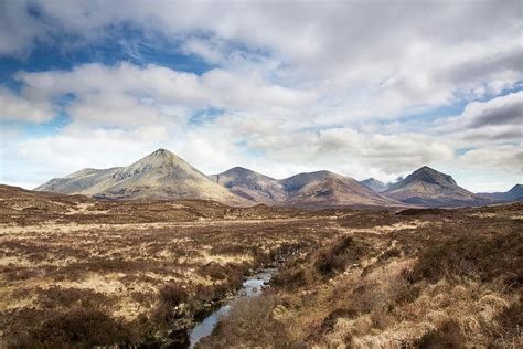 Cuillin Mountains Isle Of Skye Hebrides Scotland Digital Art By Leon