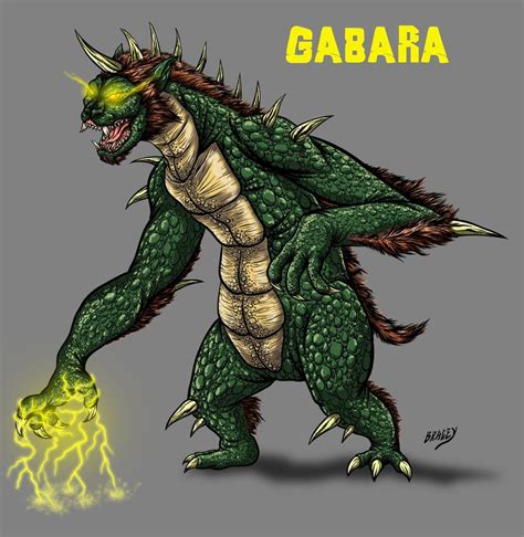 Kaiju Revamp Gabara By Bracey100 On DeviantArt All Godzilla Monsters
