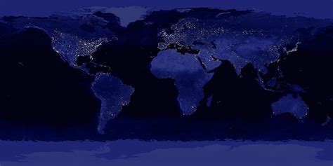 Hd Wallpaper Blue Globe 5k Earth Dark Background World Planet