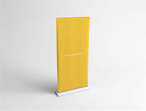 Roll Up Mockup Free Download