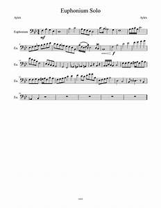 Euphonium Solo Sheet Music Download Free In Pdf Or Midi Musescore Com