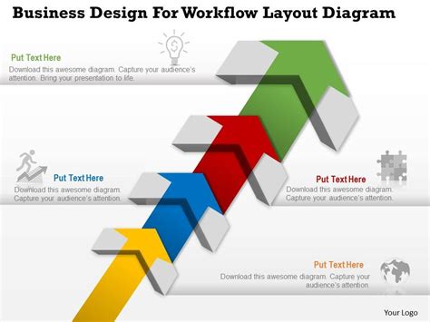0314 Business Ppt Diagram Business Design For Workflow Layout Diagram