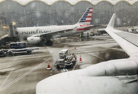 How The Winter Weather Is Affecting Us Airports