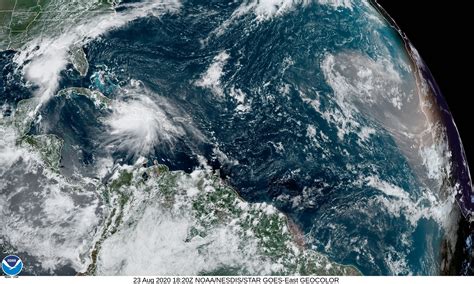 Tropical Storms Marco And Laura Us Geological Survey