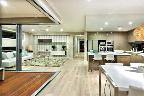 Ver más ideas sobre casas, decoraciones de casa, decoracion de interiores. Casas modernas interiores cocina | Panorama interior de ...