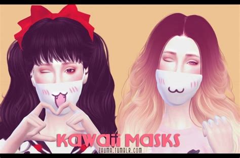 Kawaii Mask At Zauma Sims 4 Updates Sims 4 Mods
