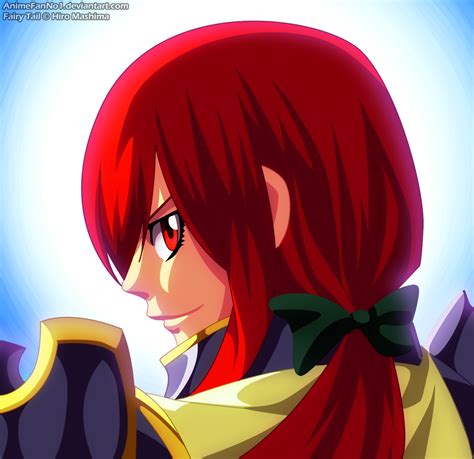 fairy tail chapter 504 erza scarlet by animefanno1 on deviantart