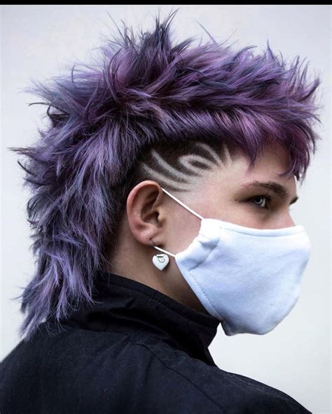 woman mohawk hairstyle in 2021 hair styles pomade style alternative hair
