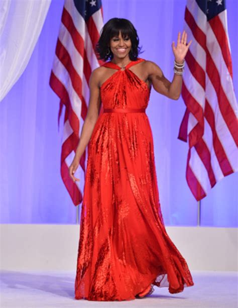 Michelle Obama Stuns In Jason Wu Gown At Inauguration Ball