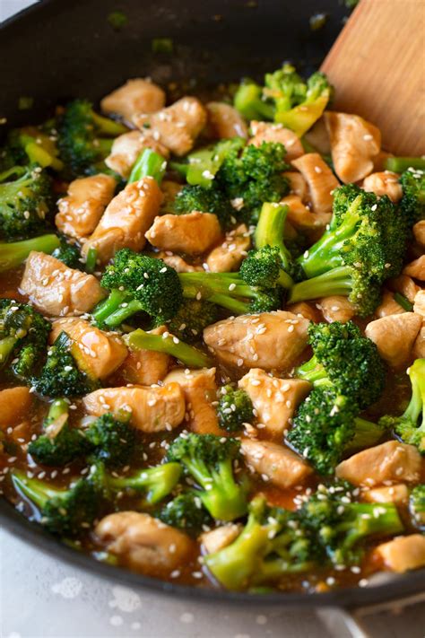 Chinese Chicken And Broccoli Stir Fry Healthy And Easy