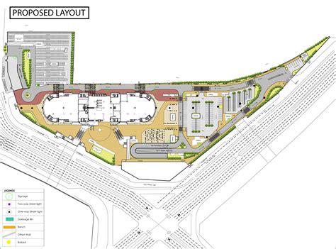 Proposed Site Layout For The Metro Station Designplus Architecture