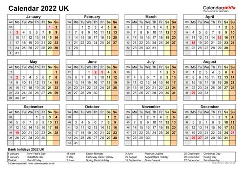 Free Printable Calendar 2022 Uk Printable Calendar 2021
