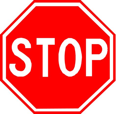 Stop Sign Template Printable Clipart Best Stop Sign Clip Art Clip Art