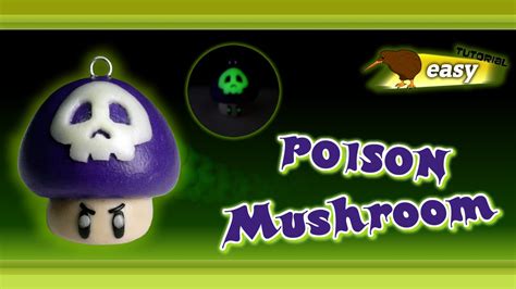 Polymer Clay Fimo Poison Mushroom Easy Tutorial Youtube