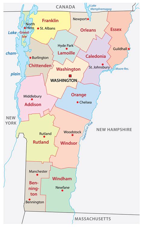 Vermont Maps And Facts World Atlas