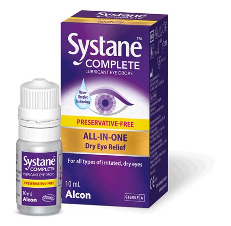 Systane Complete Preservative Free Eye Drops Systane Australia