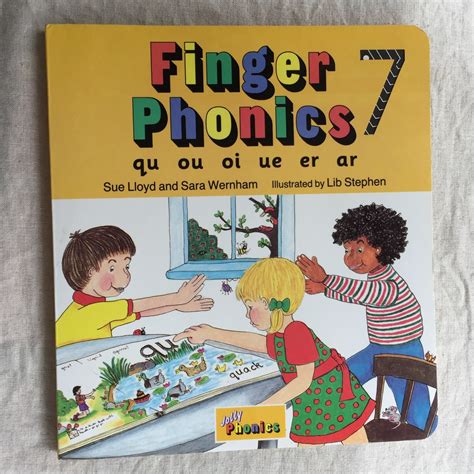 Preloved Jolly Phonics Finger Phonics Book 7 Shopee Philippines