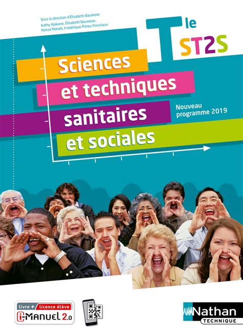 Sciences Et Techniques Sanitaires Et Sociales Term St2s Livre