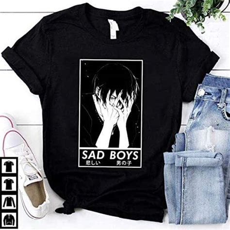 Sad Boys Club Shirt Anime Aesthetic